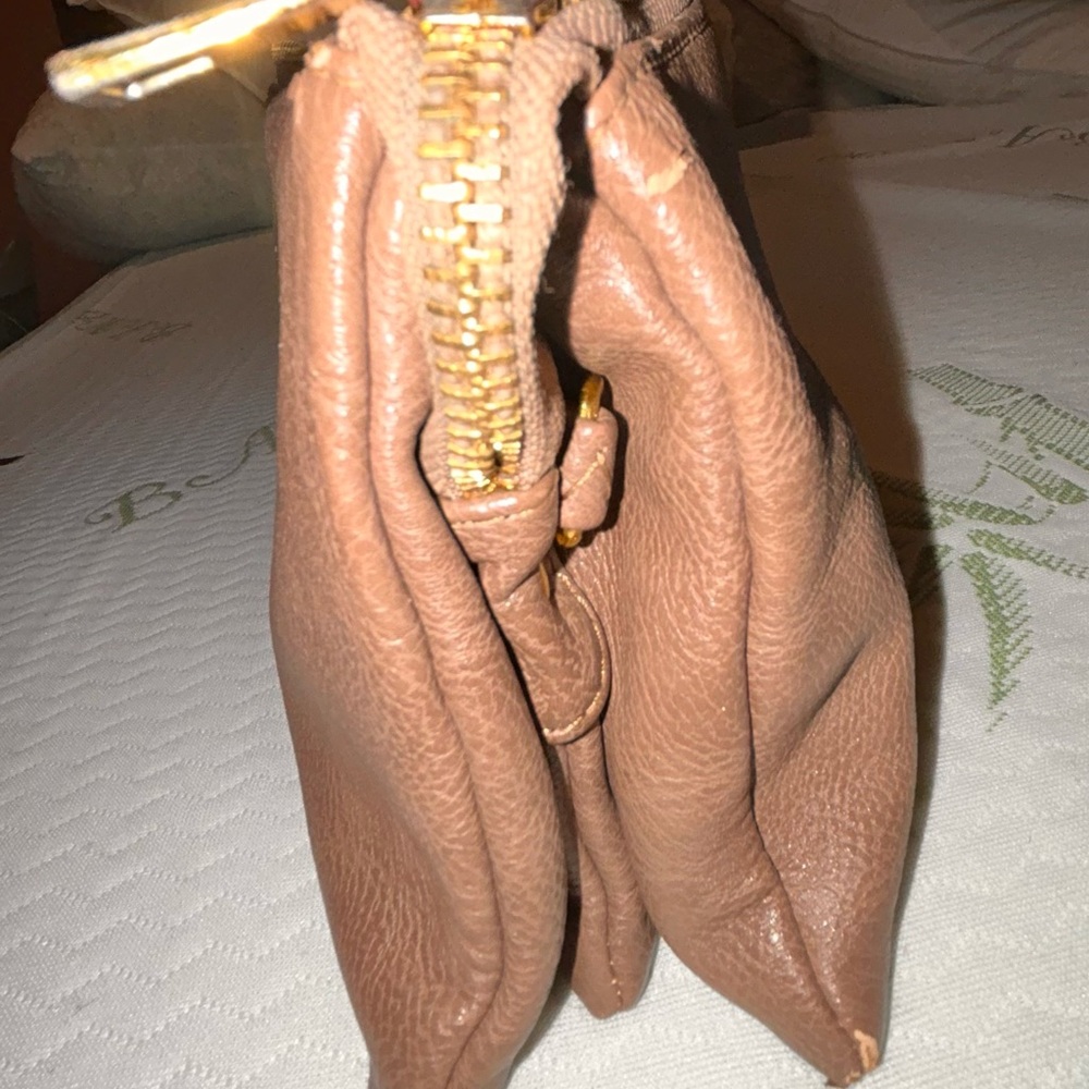 Classic Wristlet Clutch in Tan - Picture 4 of 6